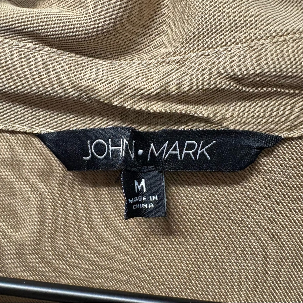 John Mark Patchwork Embroidered Back Button Down … - image 8